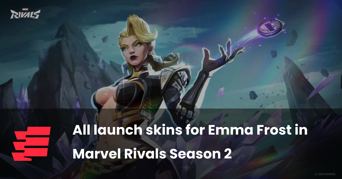 All launch skins for Emma Frost in Marvel Rivals Season 2 | esports.gg